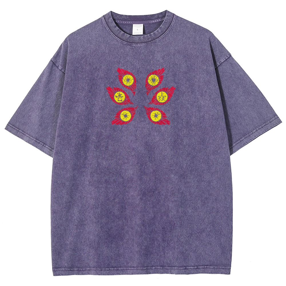 Demon Slayer Unisex Fit Washed T-Shirt 2510002578