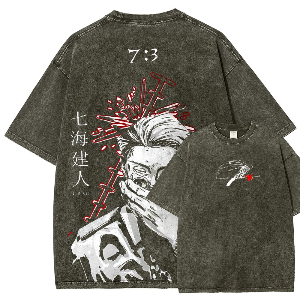 Jujutsu Kaisen Unisex Fit Washed T-Shirt 2510012456