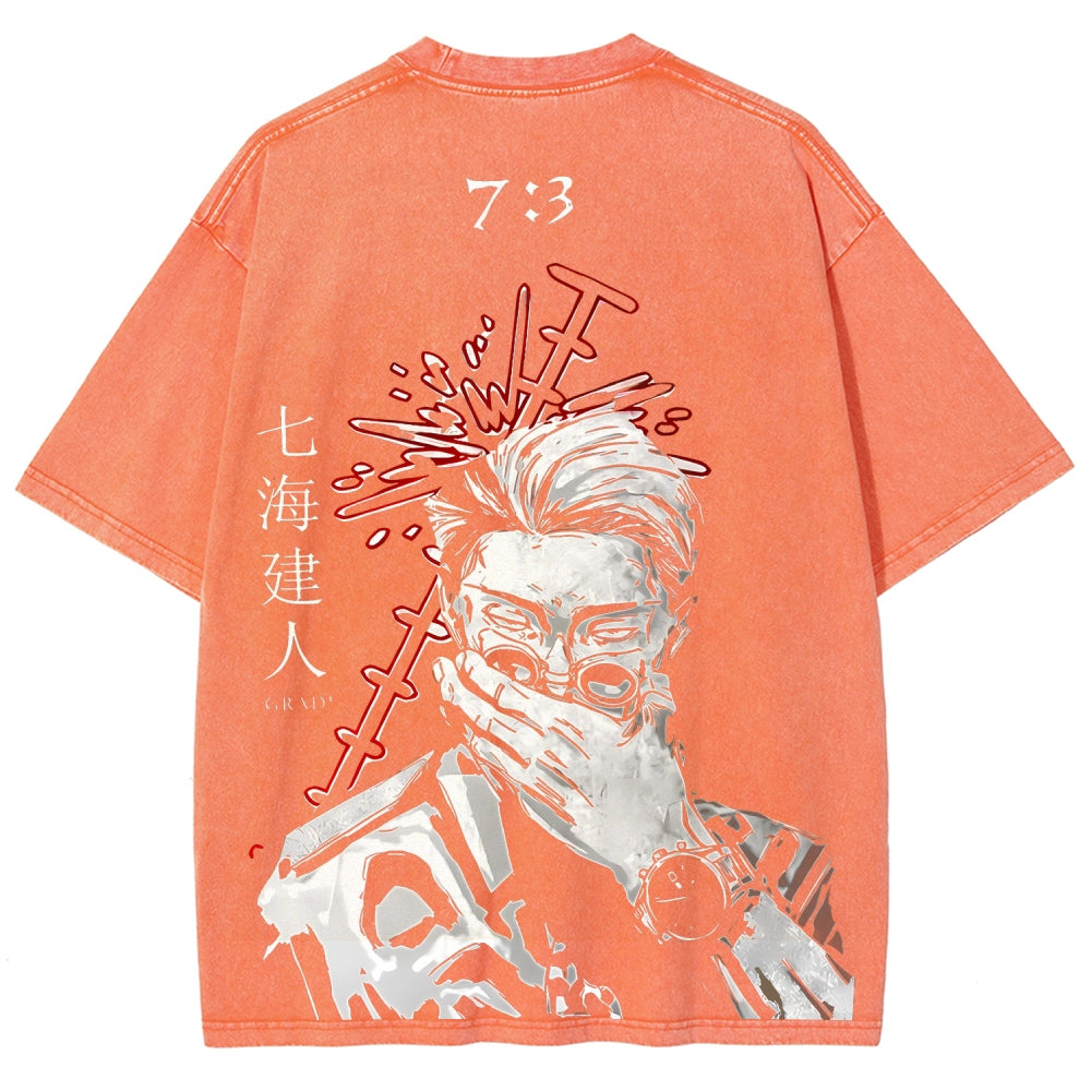 Jujutsu Kaisen Unisex Fit Washed T-Shirt 2510012456