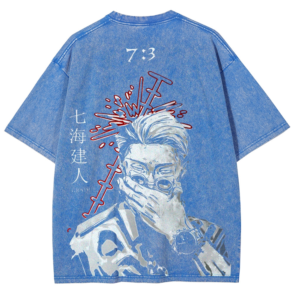 Jujutsu Kaisen Unisex Fit Washed T-Shirt 2510012456
