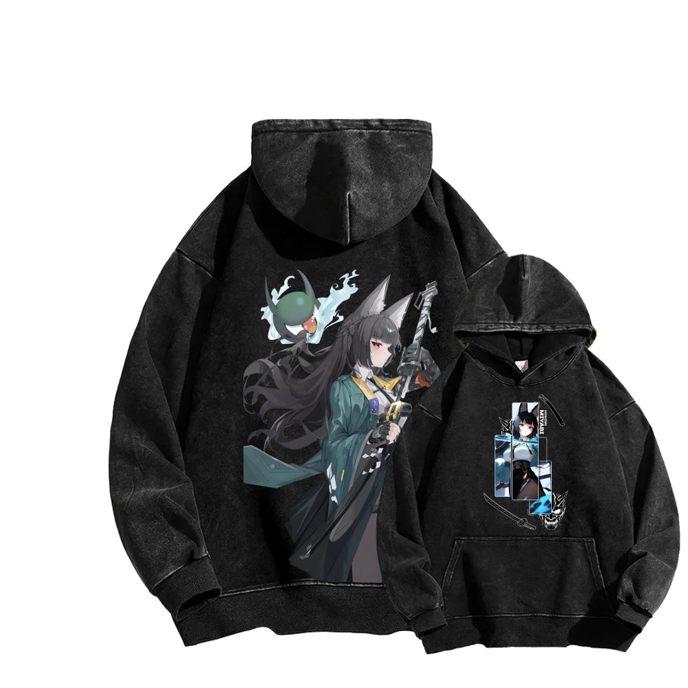 Zenless Zone Zero Unisex washed Hoodie 2510016442