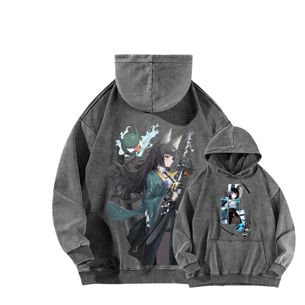 Zenless Zone Zero Unisex washed Hoodie 2510016442