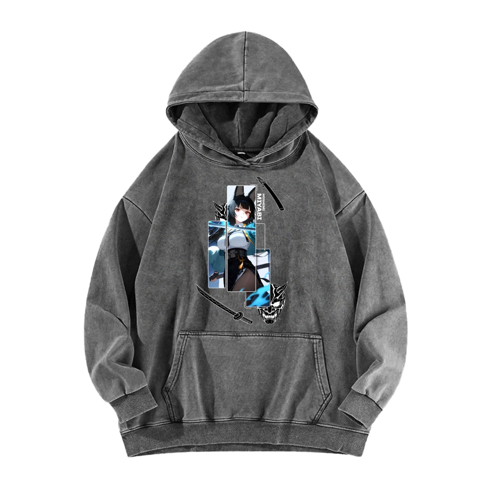 Zenless Zone Zero Unisex washed Hoodie 2510016442