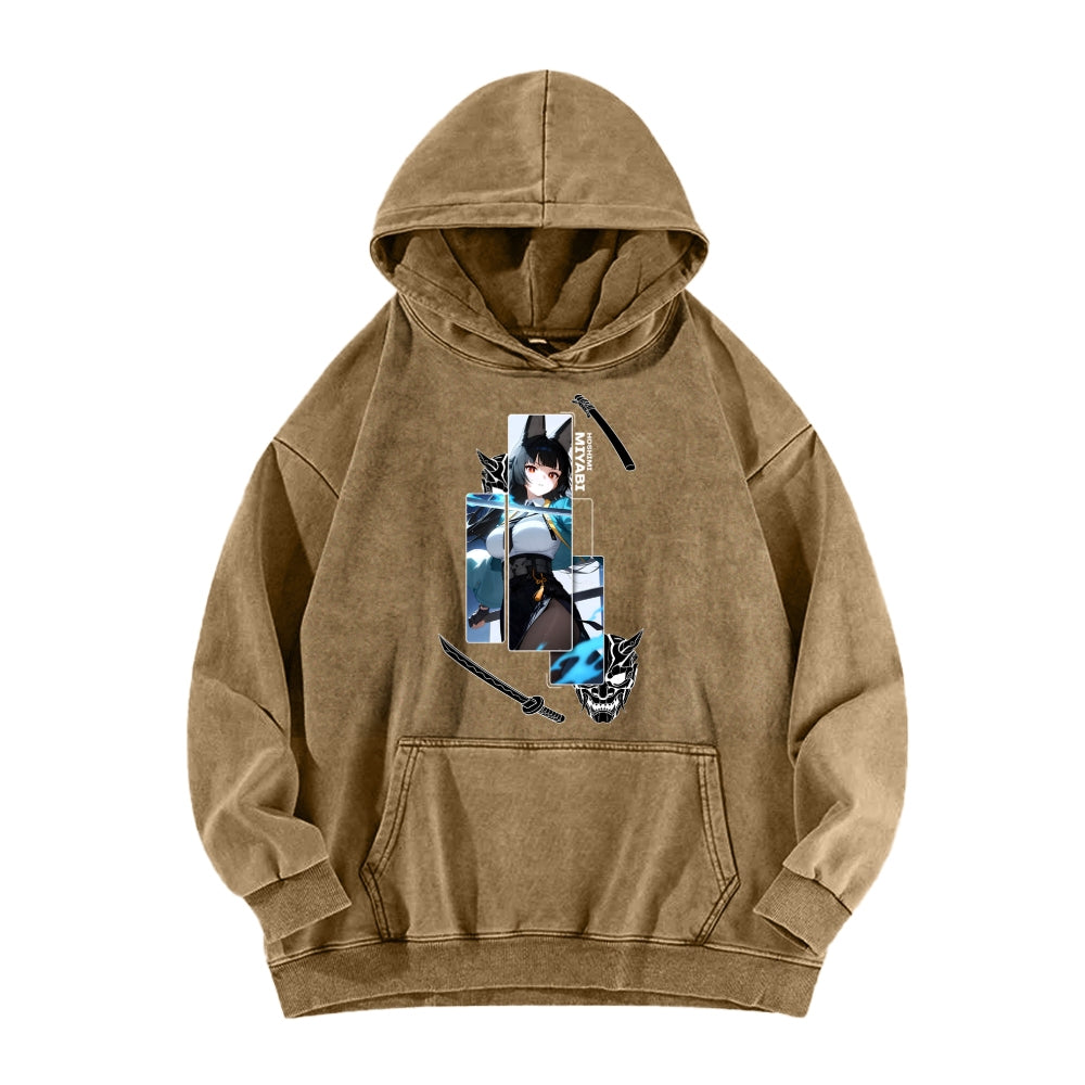Zenless Zone Zero Unisex washed Hoodie 2510016442
