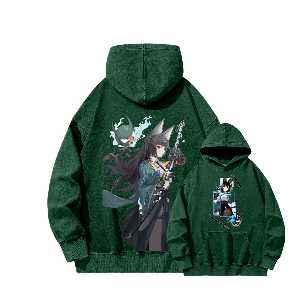 Zenless Zone Zero Unisex washed Hoodie 2510016442