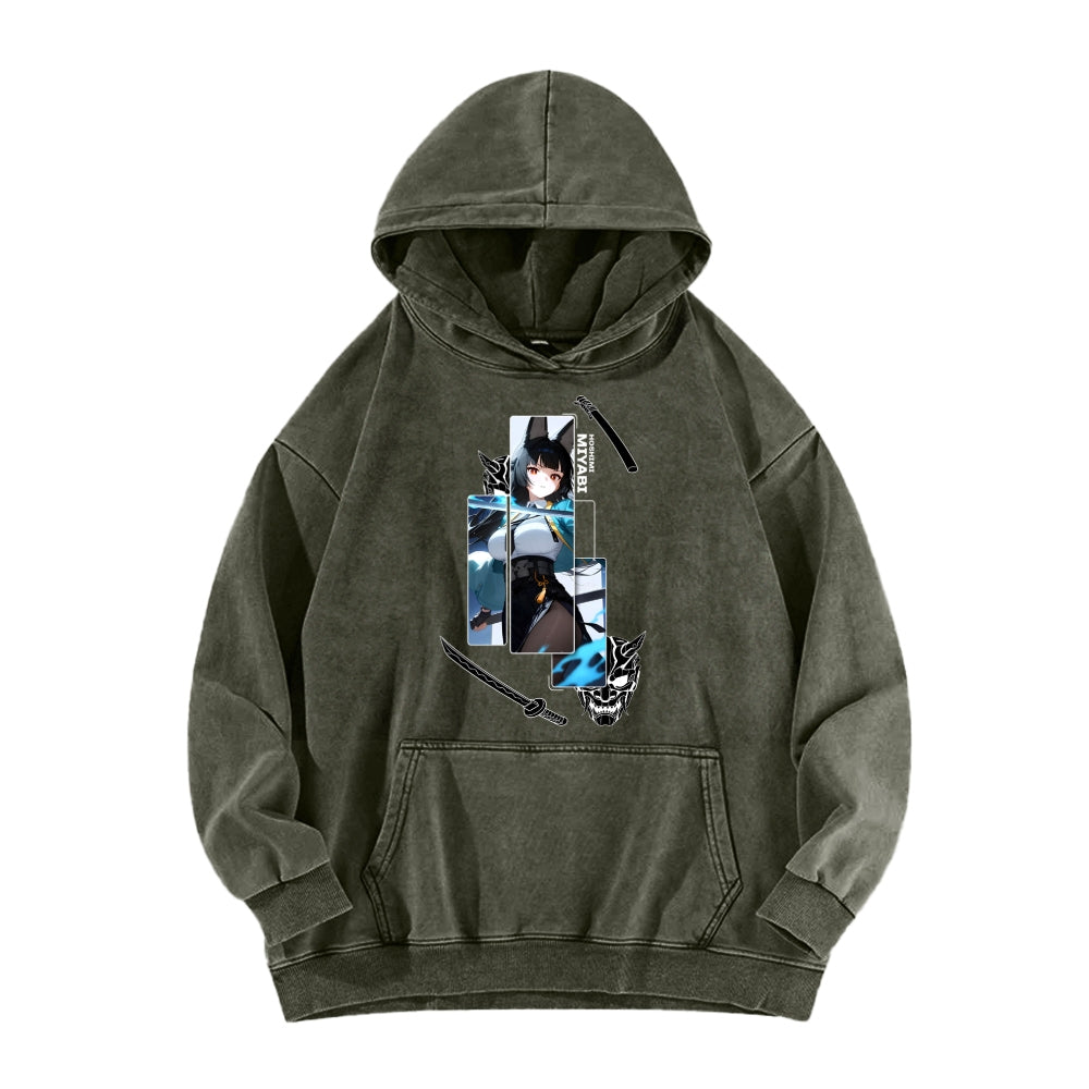 Zenless Zone Zero Unisex washed Hoodie 2510016442