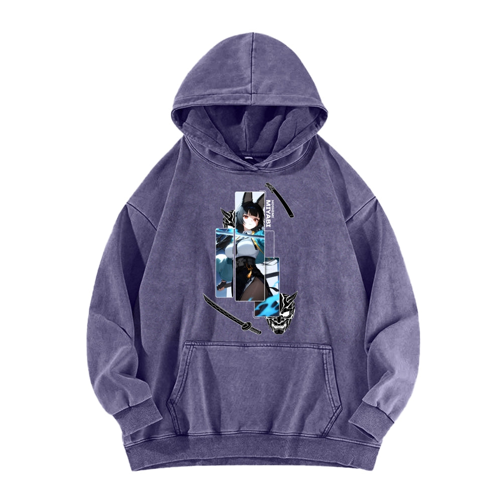 Zenless Zone Zero Unisex washed Hoodie 2510016442