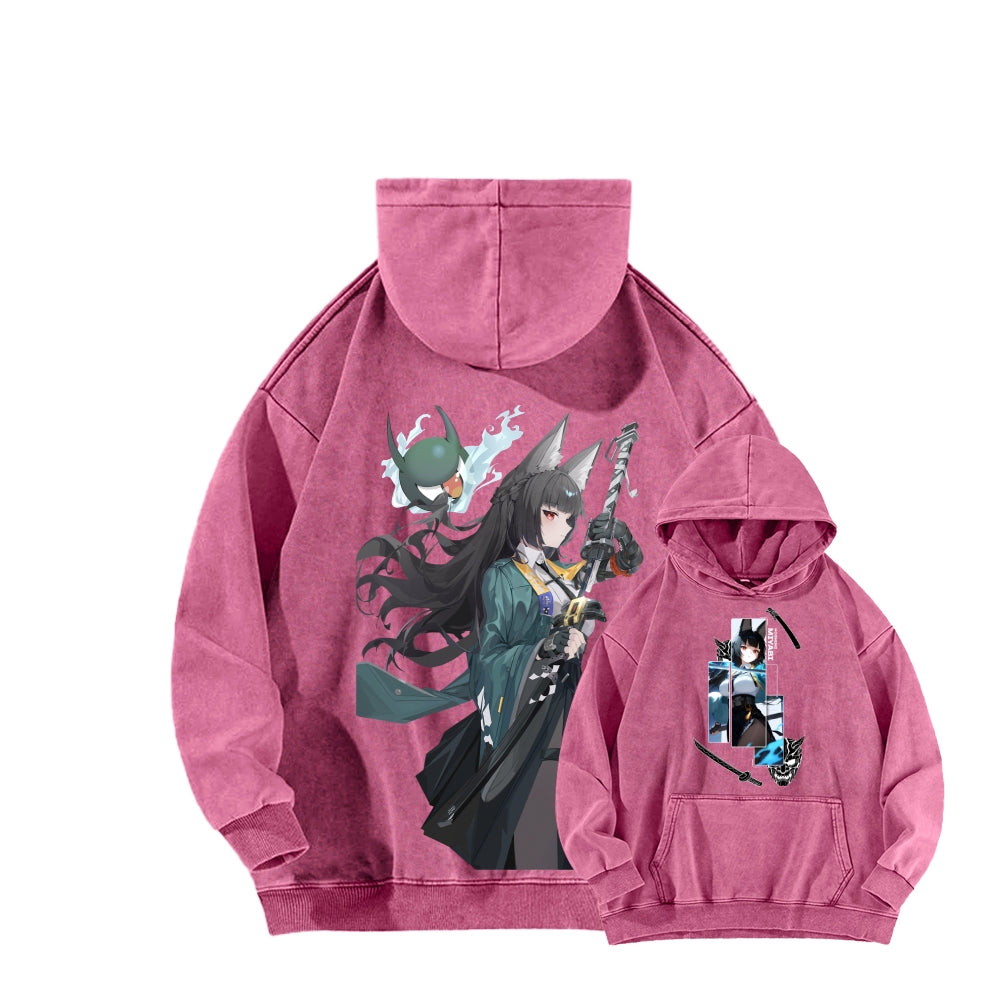 Zenless Zone Zero Unisex washed Hoodie 2510016442
