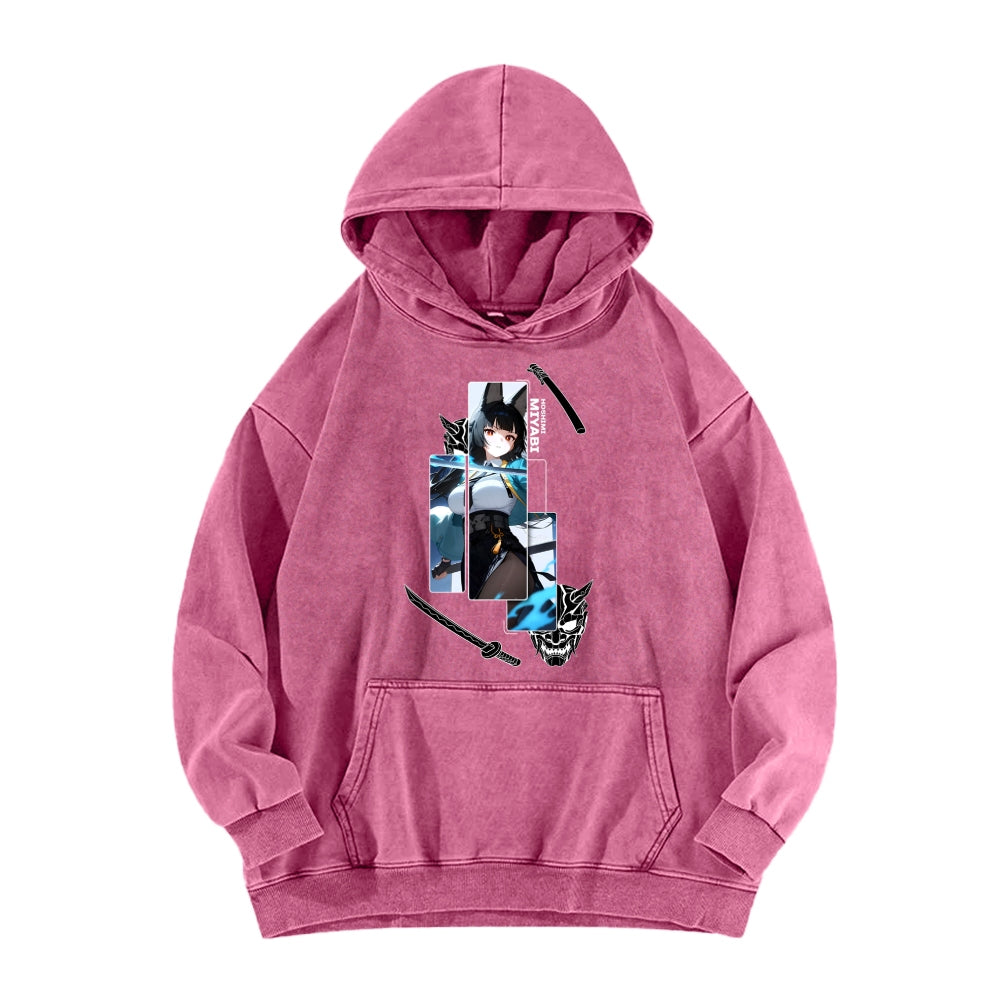 Zenless Zone Zero Unisex washed Hoodie 2510016442