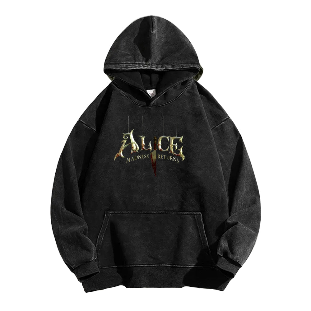 Alice Unisex washed sweatshirts 2510016717