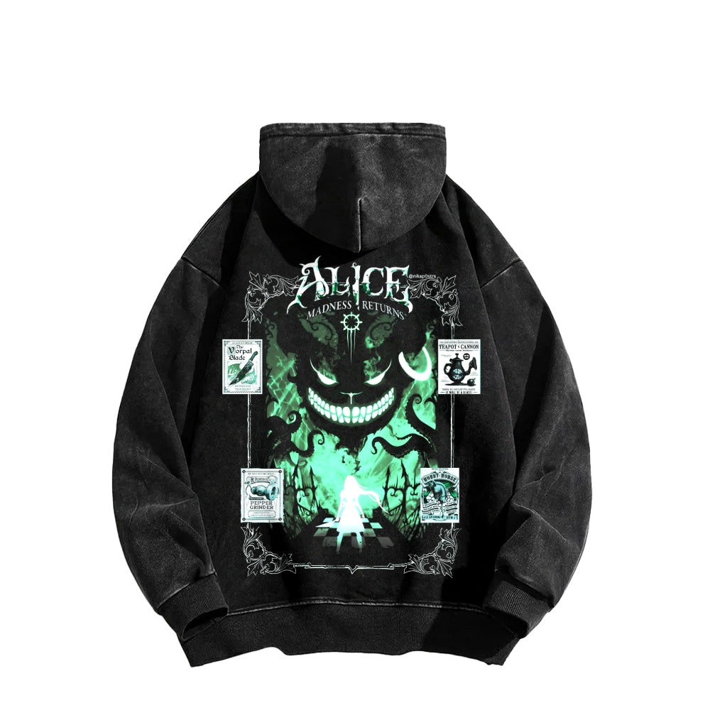 Alice Unisex washed sweatshirts 2510016717