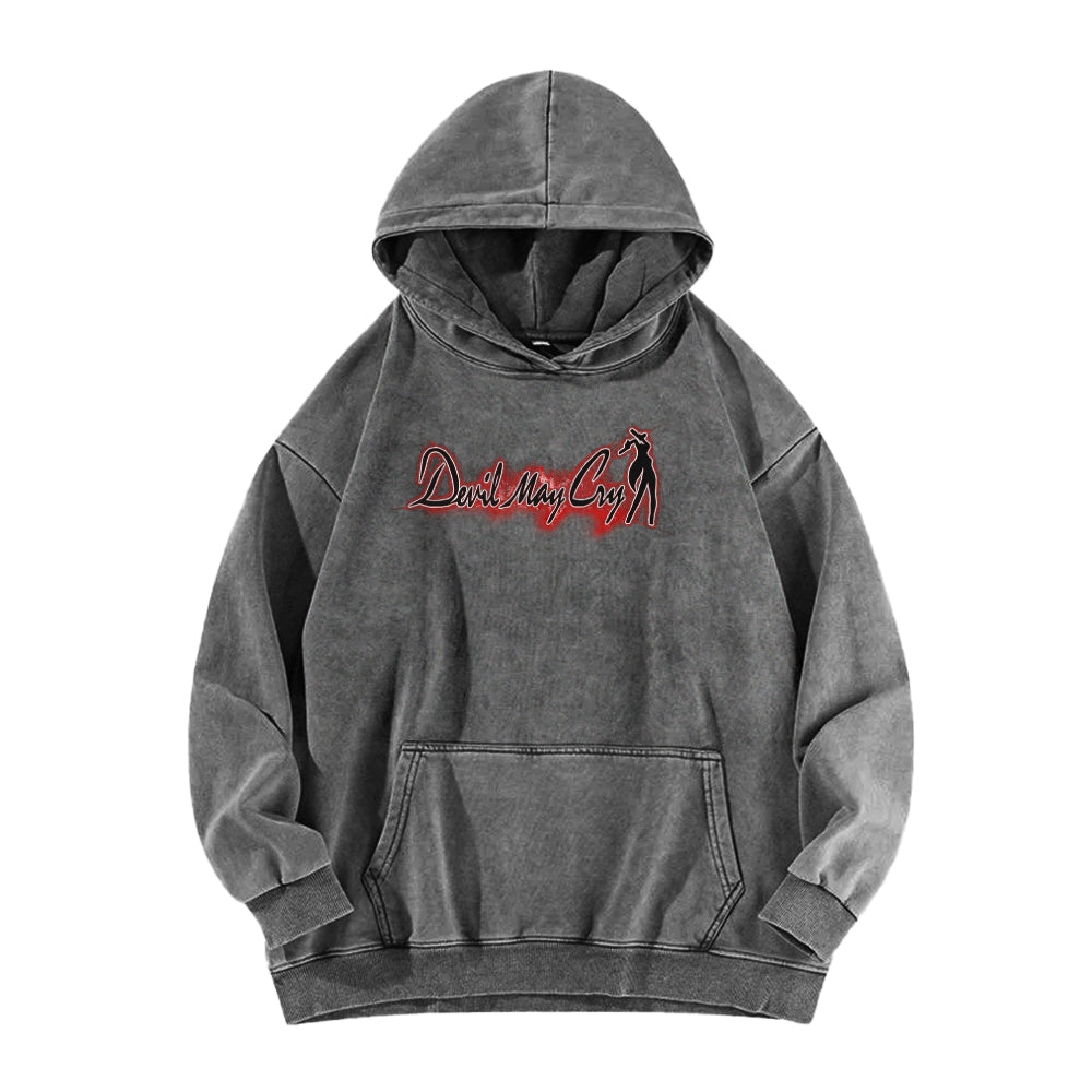 Devil May Cry Unisex washed sweatshirts 2510016896