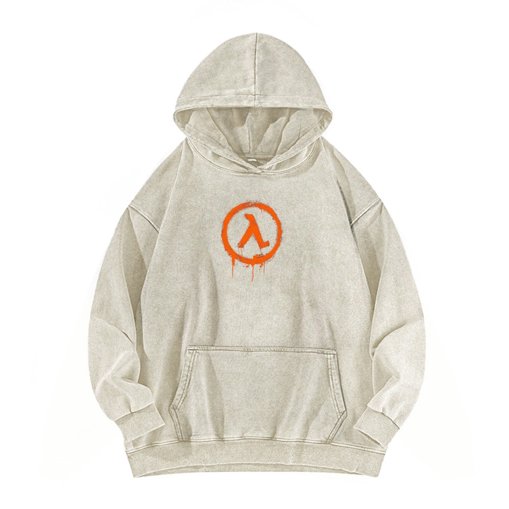 Half Life Unisex washed sweatshirts 2510017196