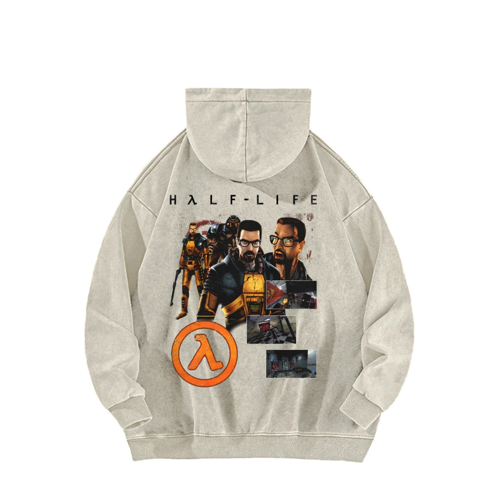 Half Life Unisex washed sweatshirts 2510017196