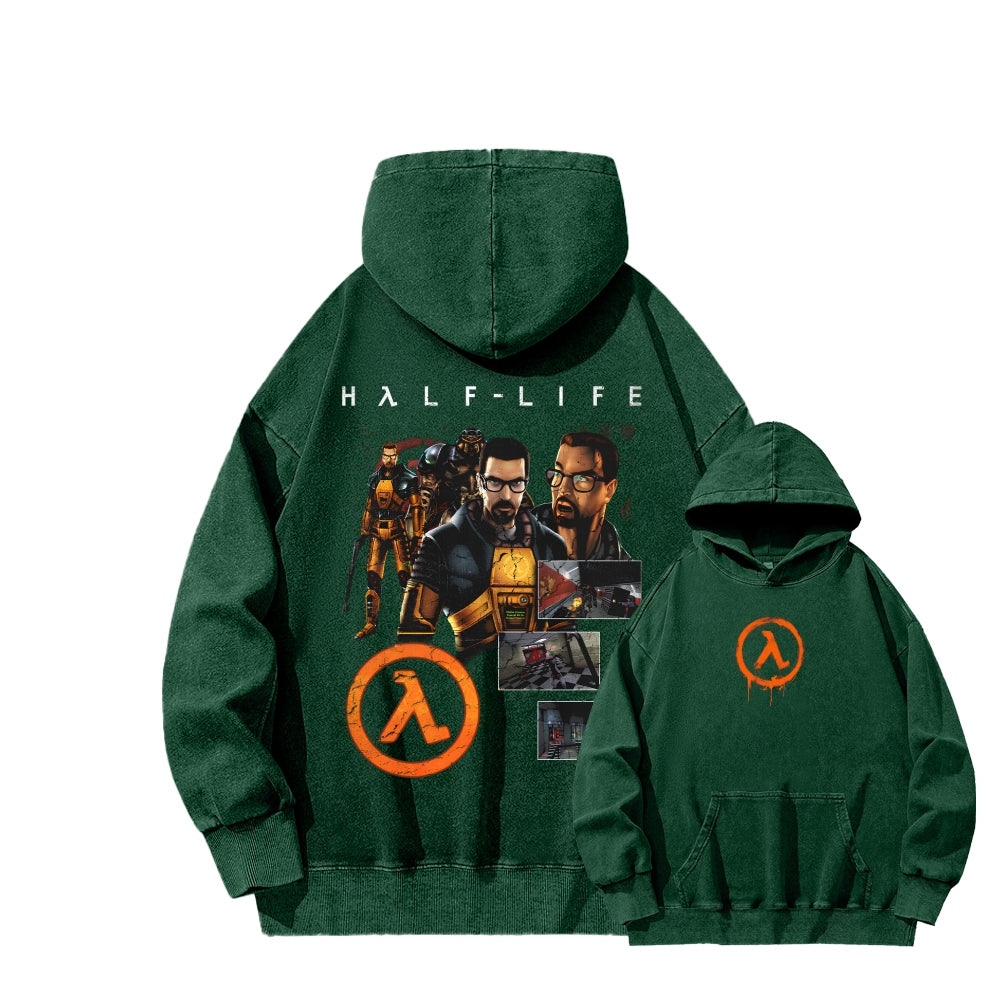 Half Life Unisex washed sweatshirts 2510017196