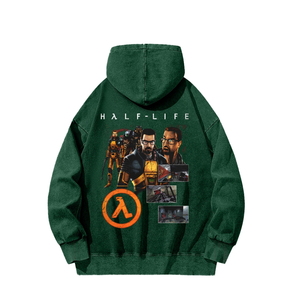 Half Life Unisex washed sweatshirts 2510017196