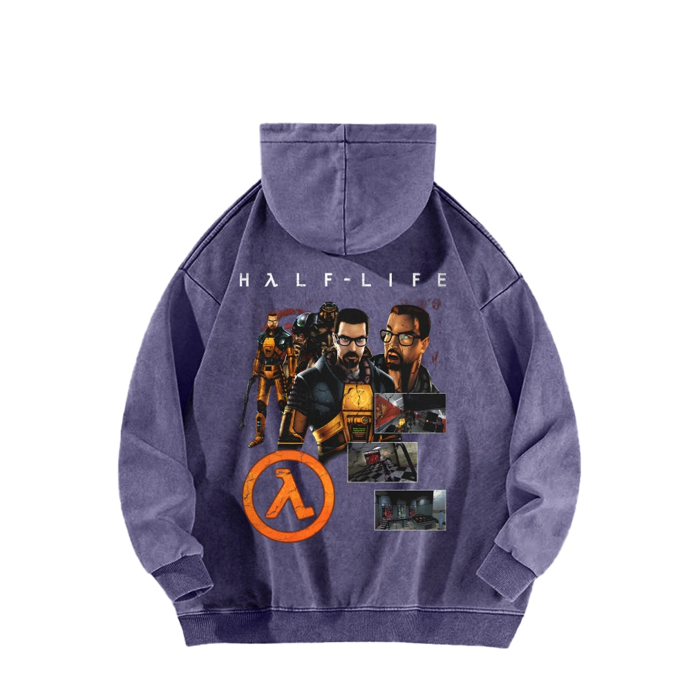 Half Life Unisex washed sweatshirts 2510017196