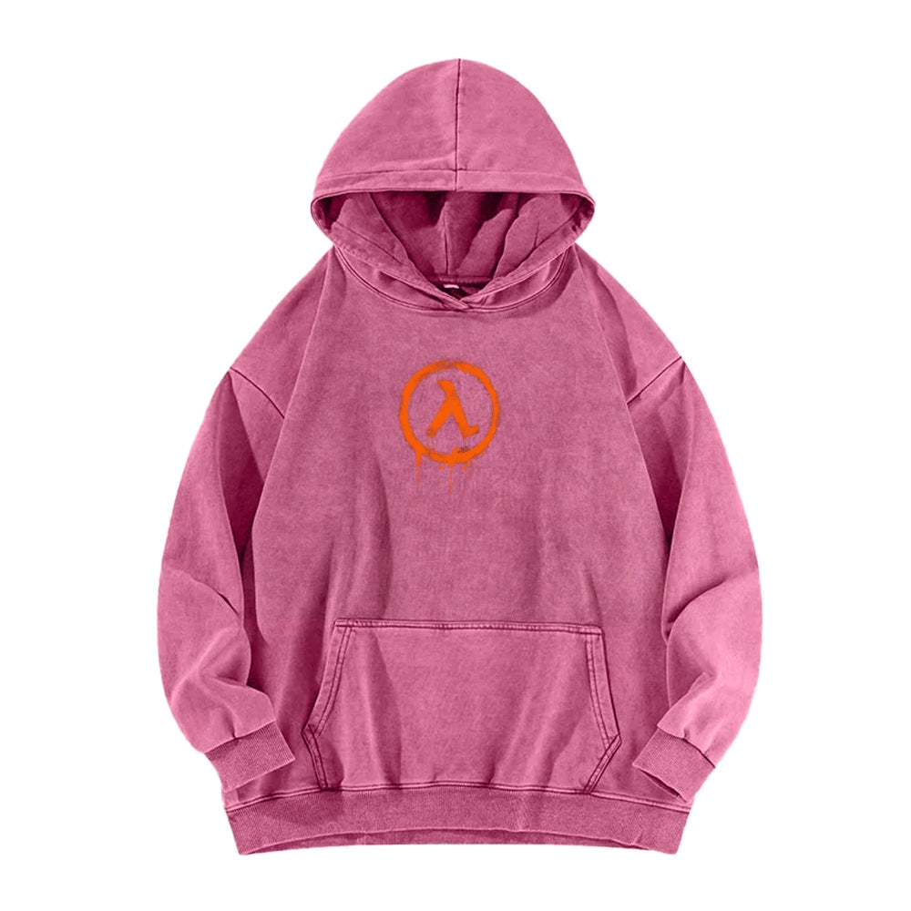 Half Life Unisex washed sweatshirts 2510017196