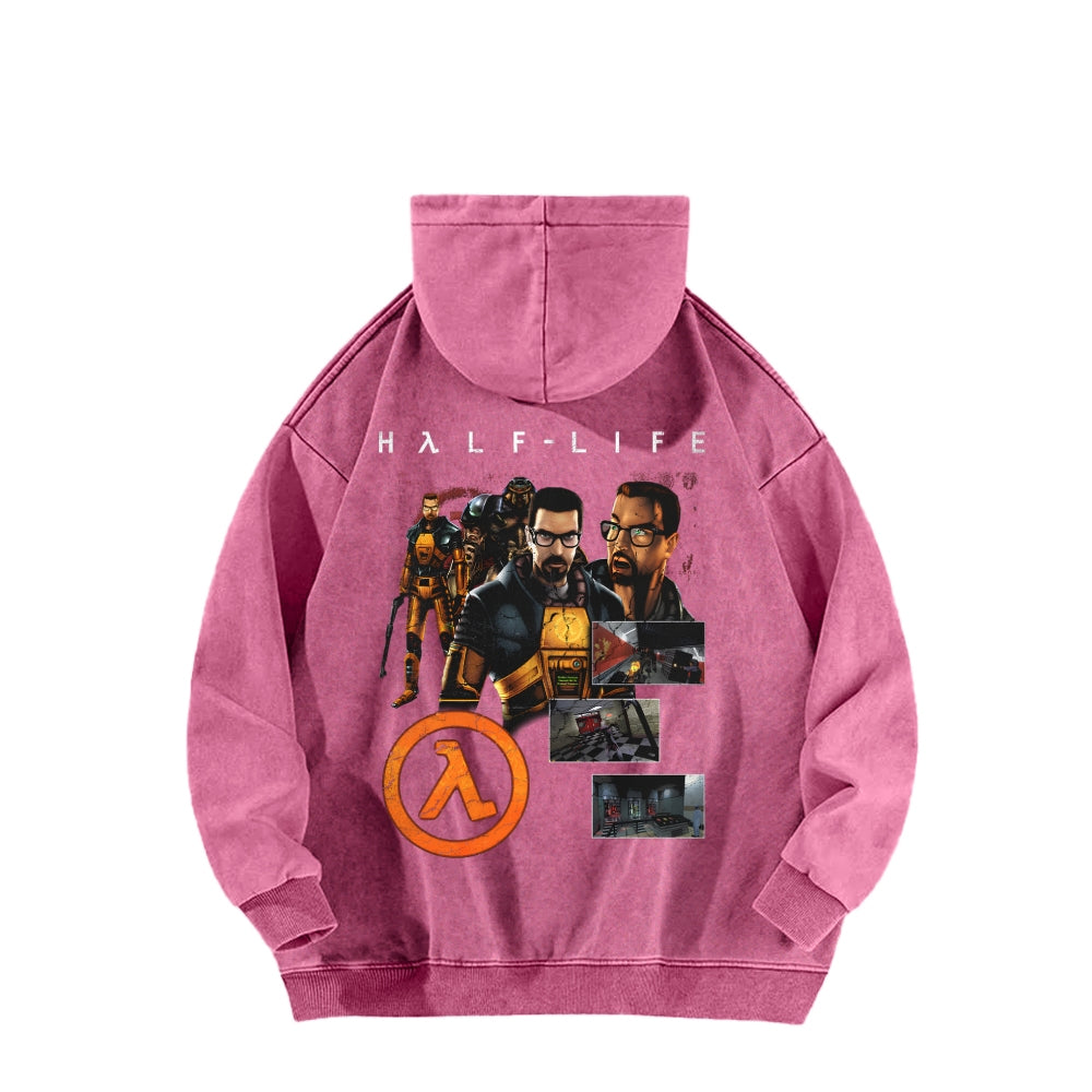 Half Life Unisex washed sweatshirts 2510017196