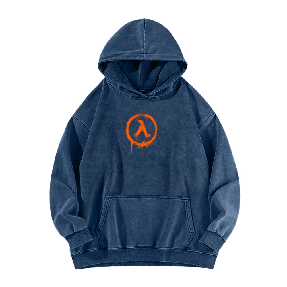 Half Life Unisex washed sweatshirts 2510017196