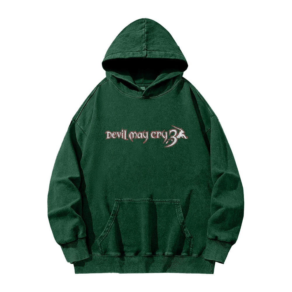 Devil May Cry Unisex washed sweatshirts 2510017215