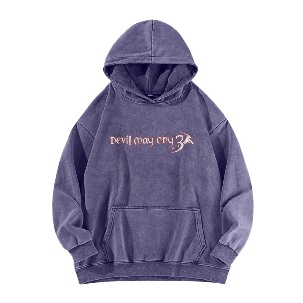 Devil May Cry Unisex washed sweatshirts 2510017215