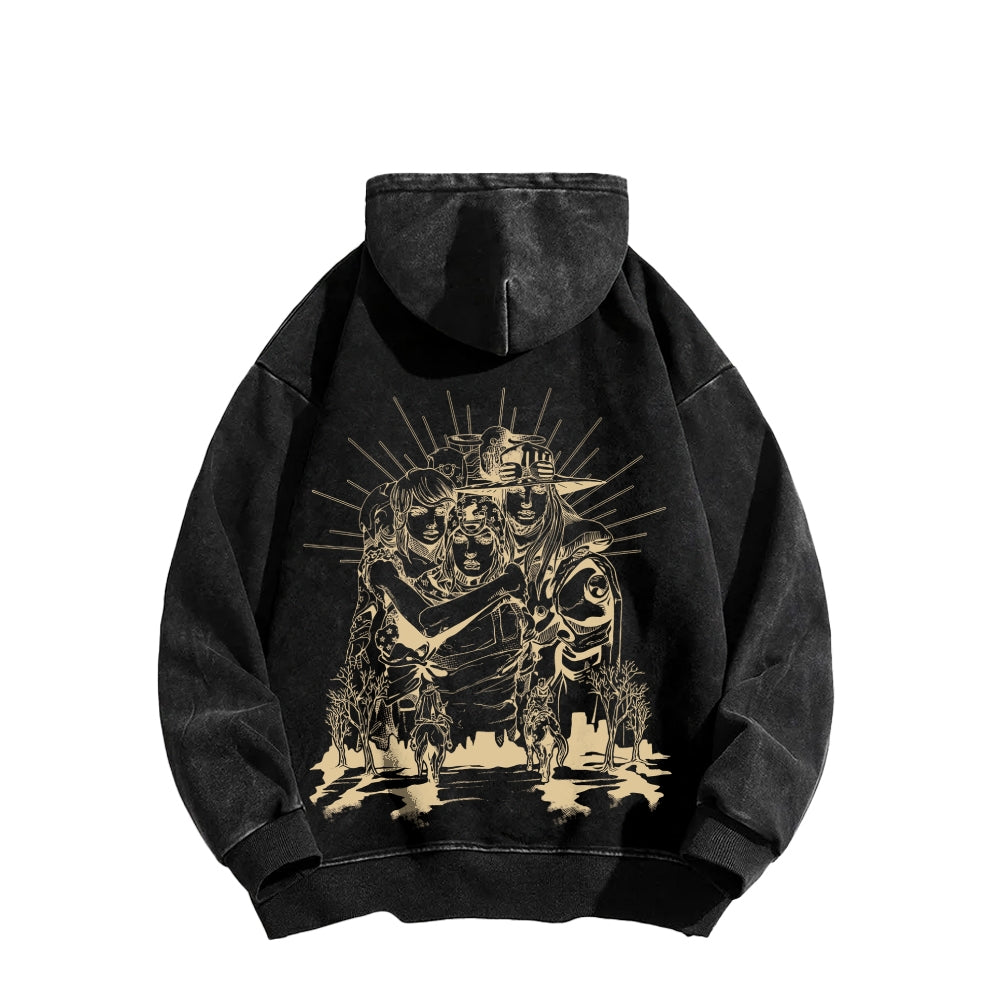 JOJO Unisex washed sweatshirts 2510017262