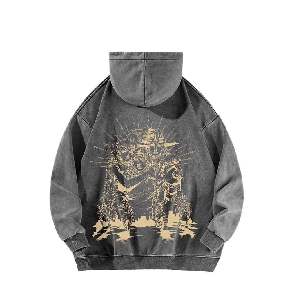 JOJO Unisex washed sweatshirts 2510017262