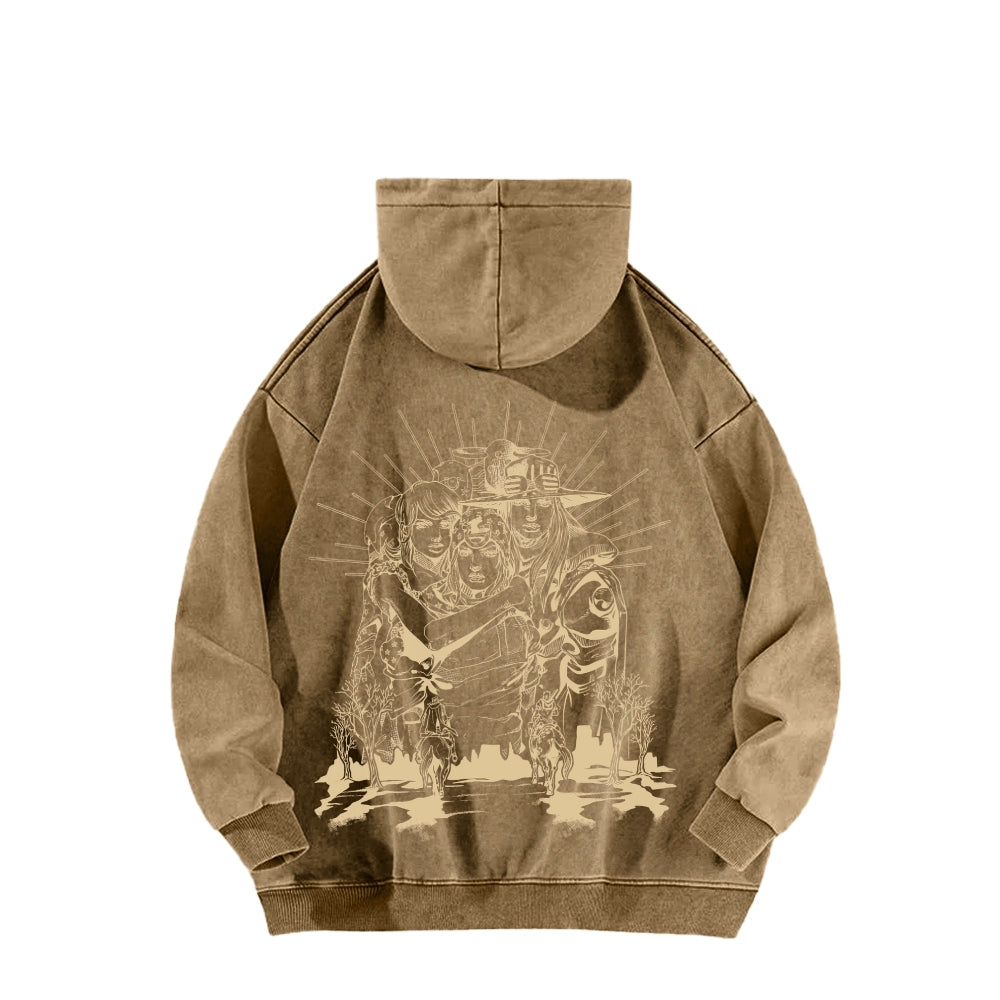 JOJO Unisex washed sweatshirts 2510017262