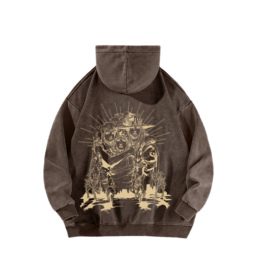 JOJO Unisex washed sweatshirts 2510017262