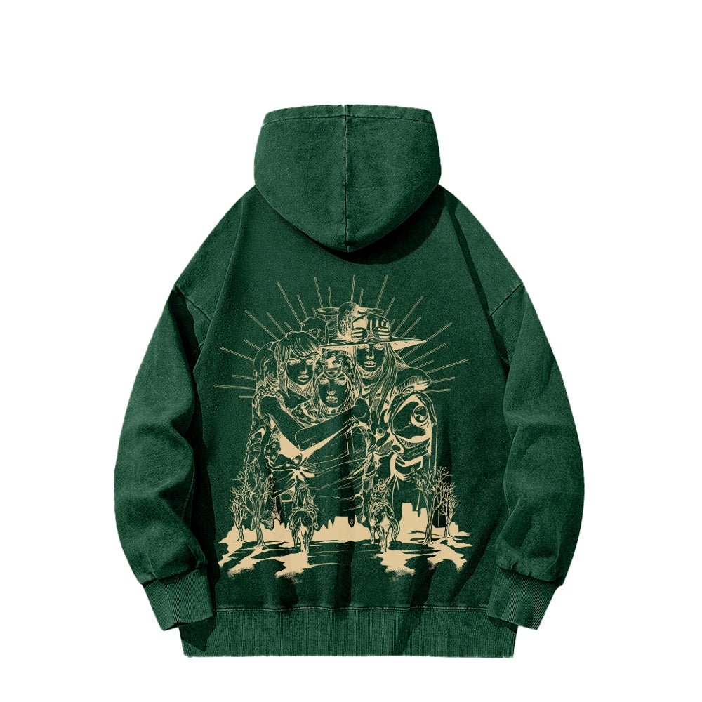 JOJO Unisex washed sweatshirts 2510017262