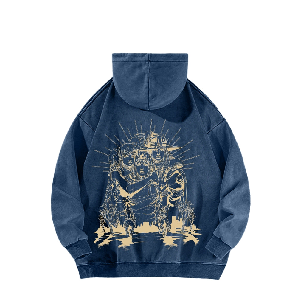 JOJO Unisex washed sweatshirts 2510017262