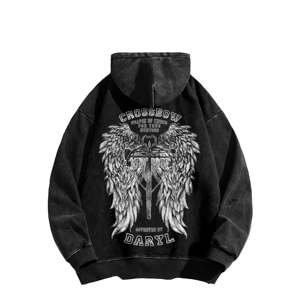 The Walking Dead Daryl Unisex washed sweatshirts 2510020841