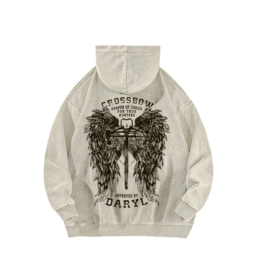 The Walking Dead Daryl Unisex washed sweatshirts 2510020841