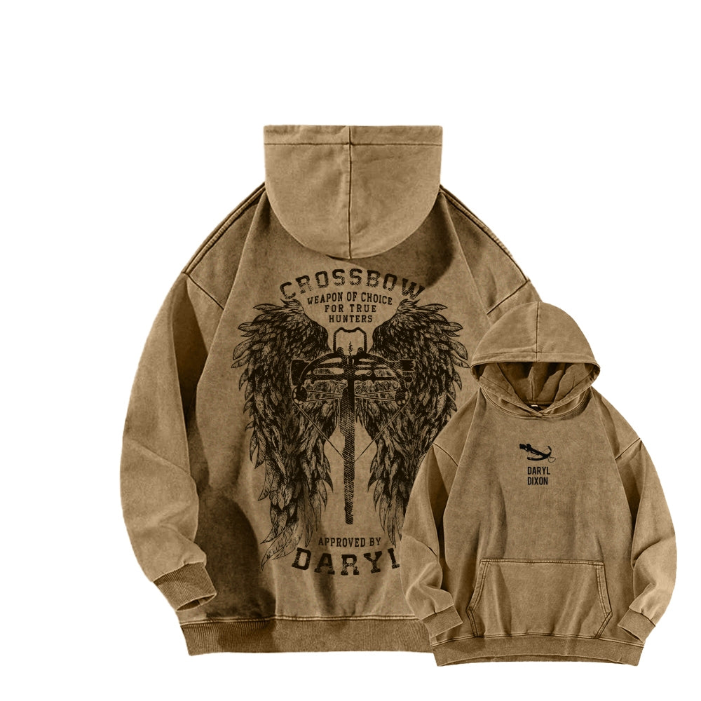 The Walking Dead Daryl Unisex washed sweatshirts 2510020841