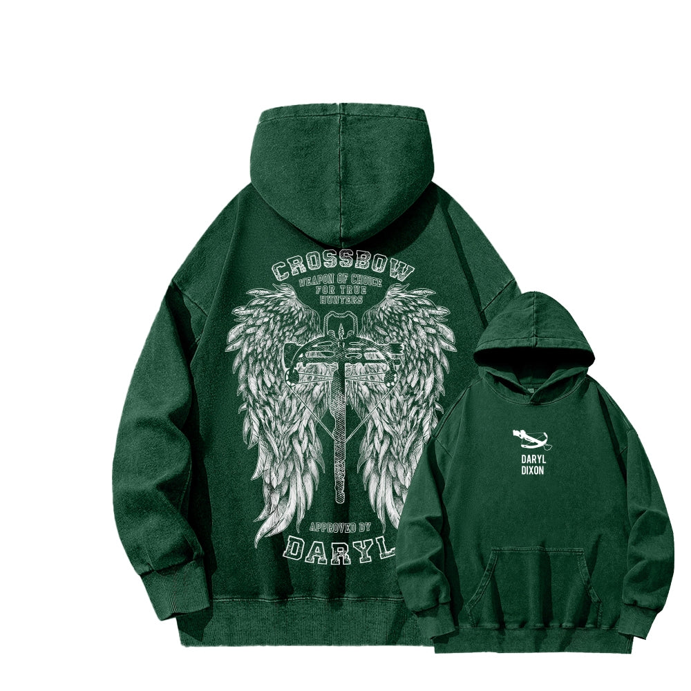 The Walking Dead Daryl Unisex washed sweatshirts 2510020841
