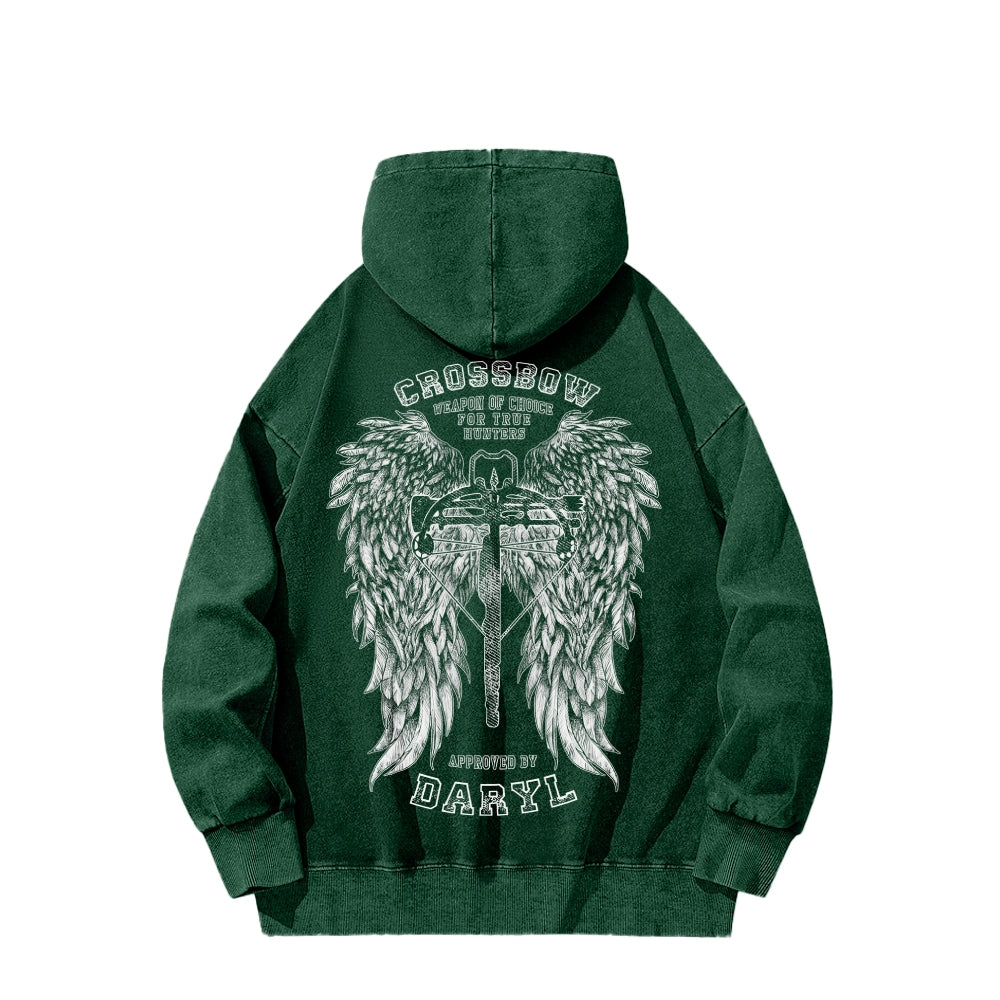 The Walking Dead Daryl Unisex washed sweatshirts 2510020841