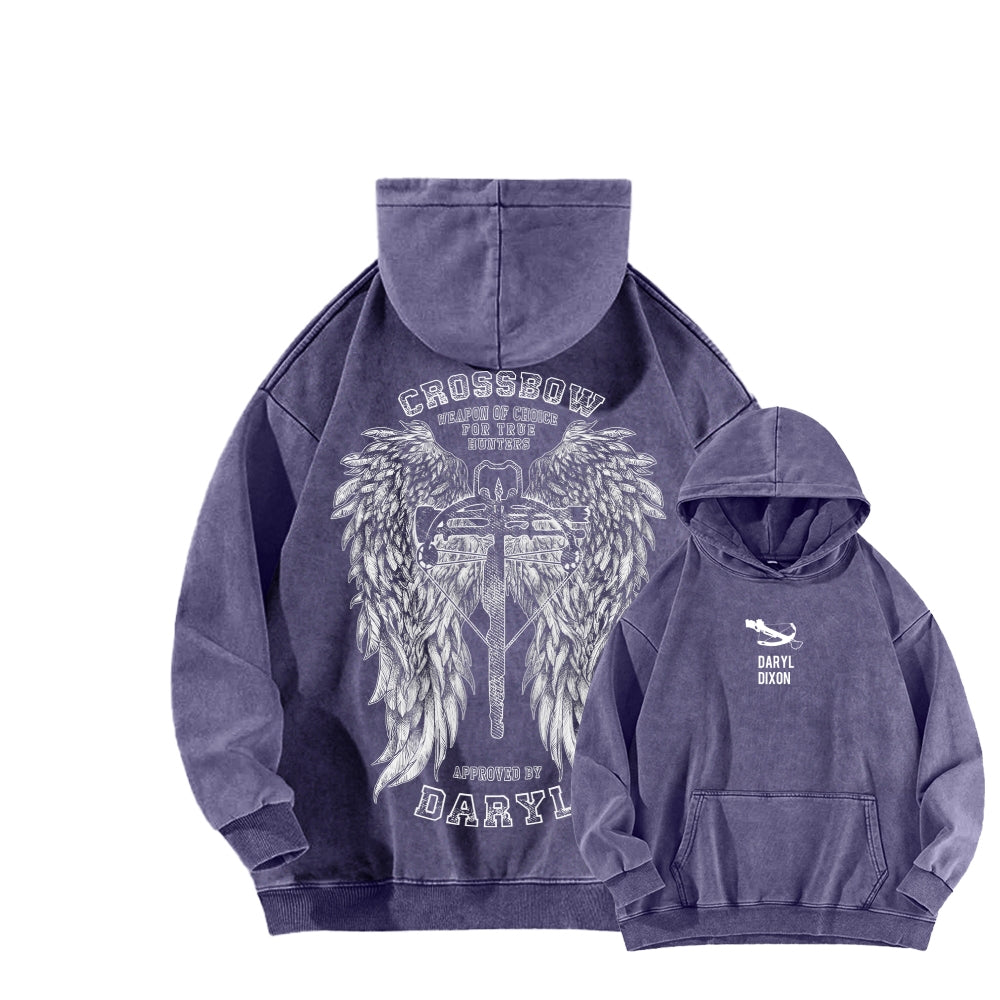 The Walking Dead Daryl Unisex washed sweatshirts 2510020841