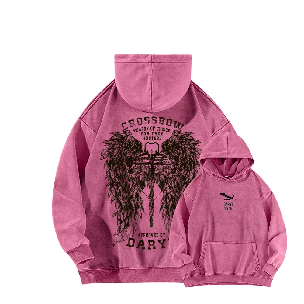 The Walking Dead Daryl Unisex washed sweatshirts 2510020841