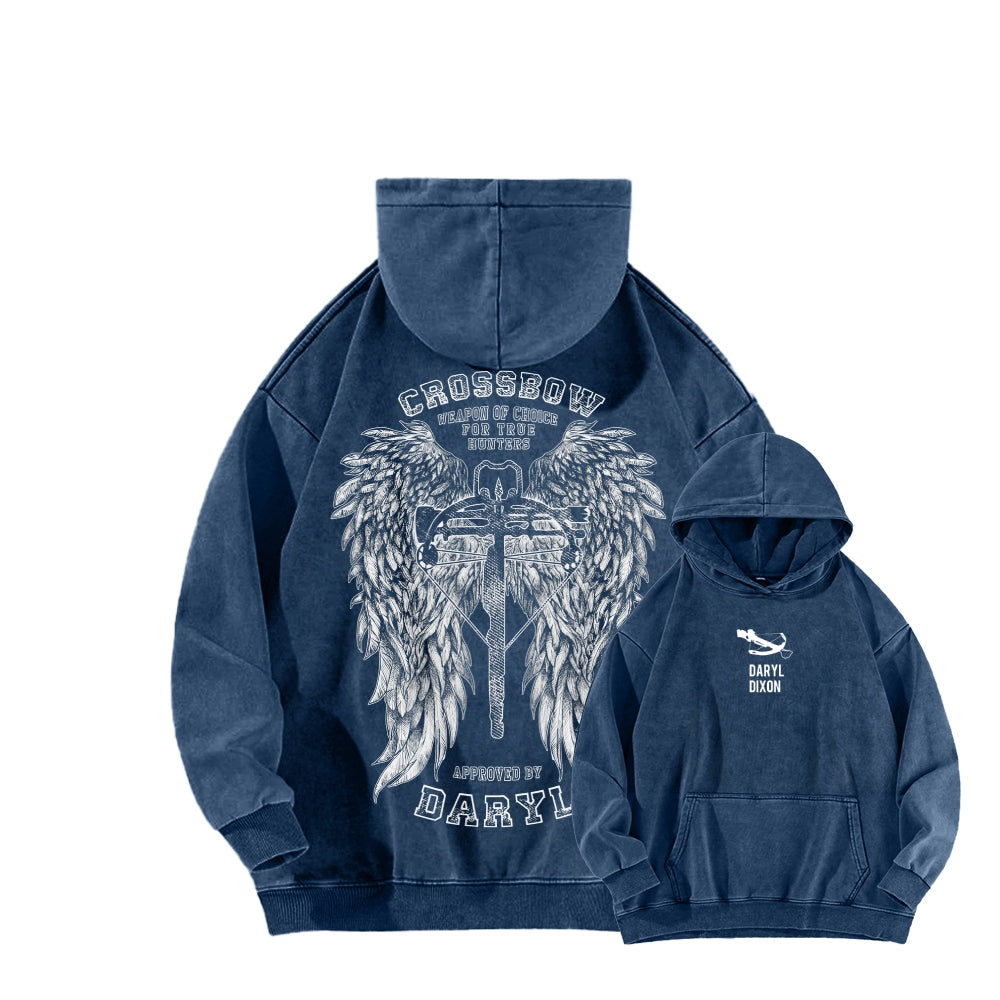 The Walking Dead Daryl Unisex washed sweatshirts 2510020841