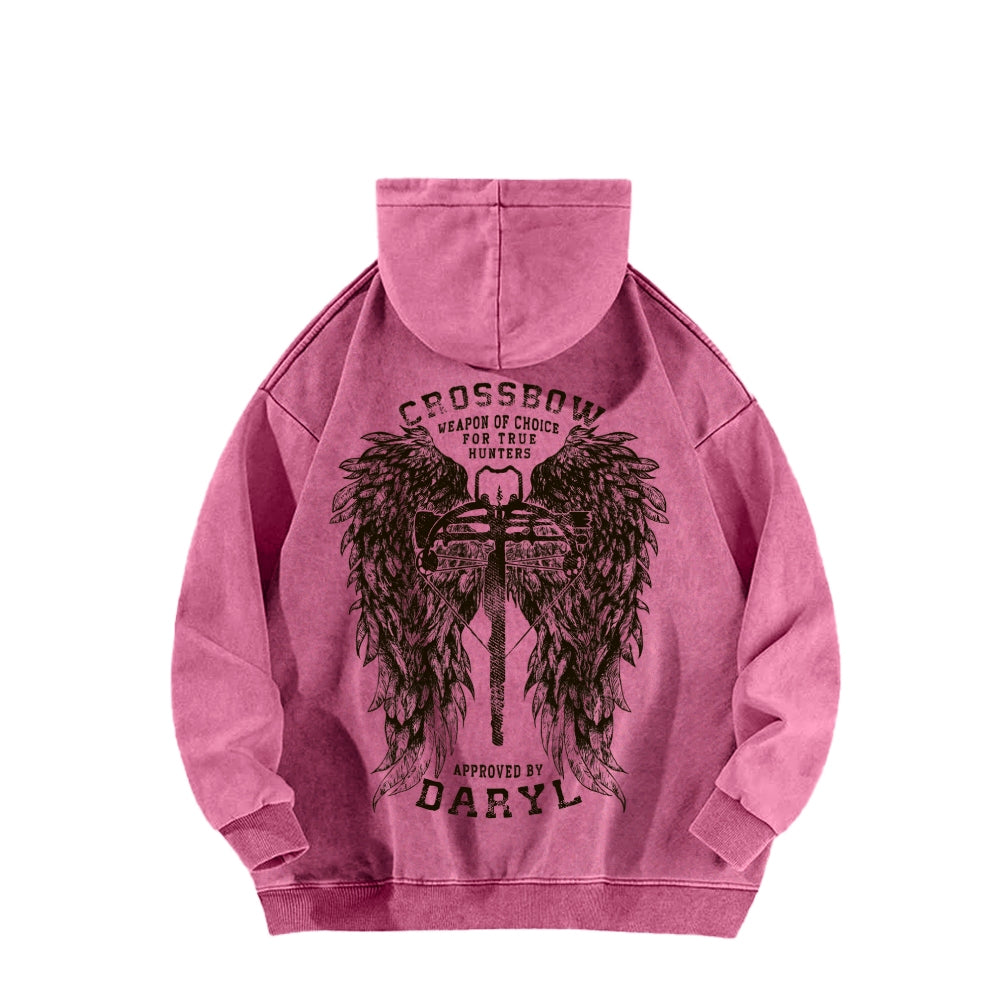 The Walking Dead Daryl Unisex washed sweatshirts 2510020841