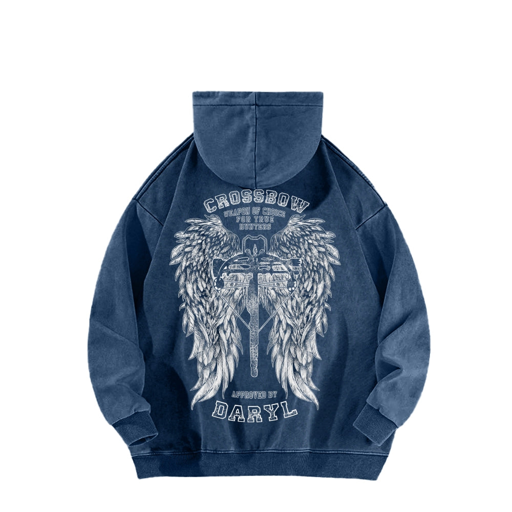 The Walking Dead Daryl Unisex washed sweatshirts 2510020841