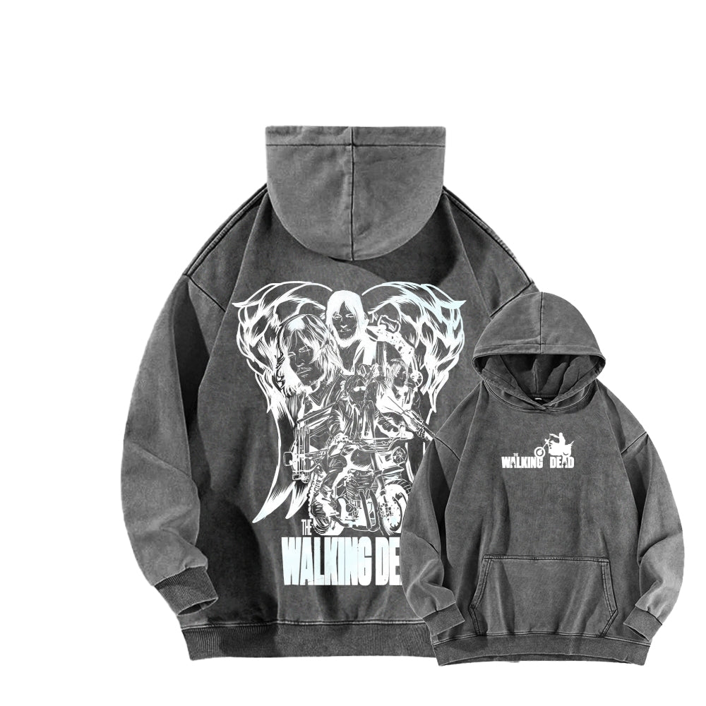 The Walking Dead Daryl Unisex washed sweatshirts 2510020843