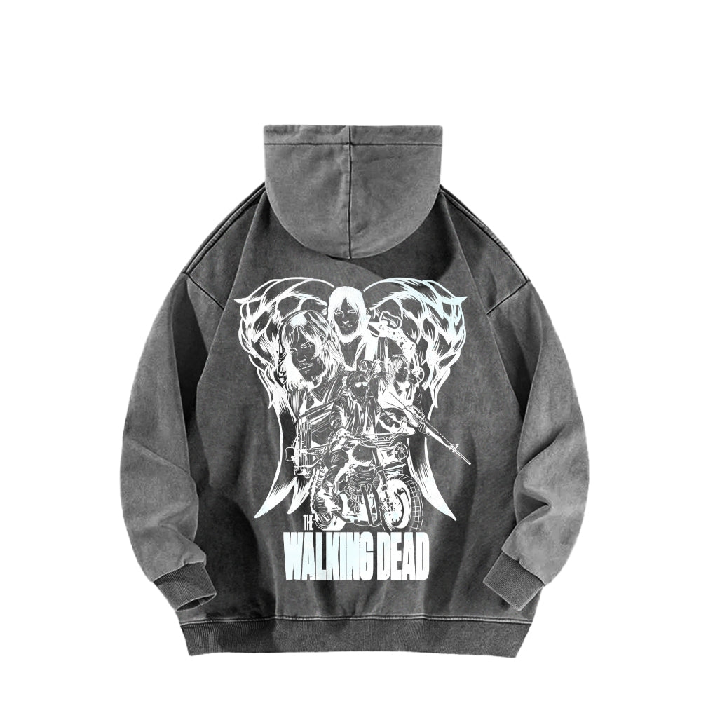 The Walking Dead Daryl Unisex washed sweatshirts 2510020843