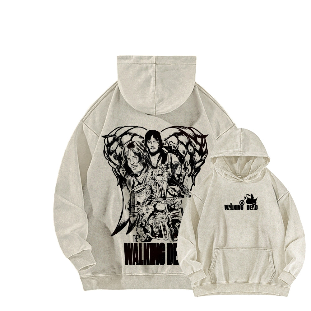 The Walking Dead Daryl Unisex washed sweatshirts 2510020843