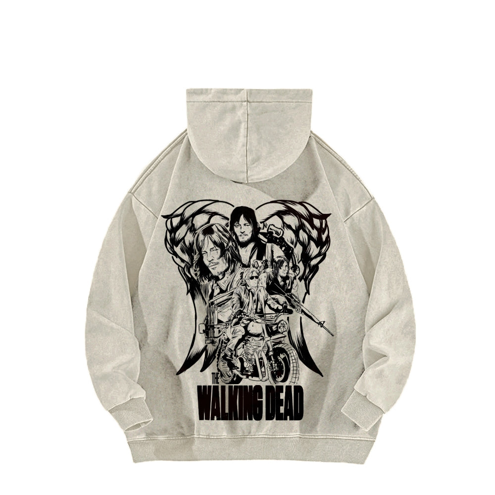 The Walking Dead Daryl Unisex washed sweatshirts 2510020843