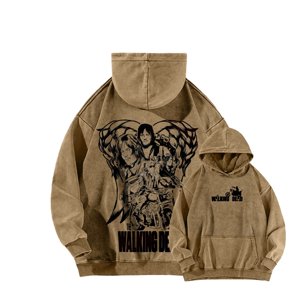 The Walking Dead Daryl Unisex washed sweatshirts 2510020843