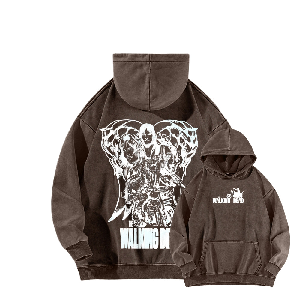 The Walking Dead Daryl Unisex washed sweatshirts 2510020843