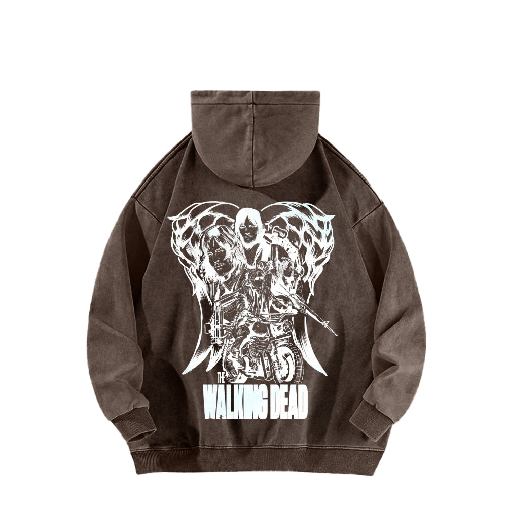 The Walking Dead Daryl Unisex washed sweatshirts 2510020843