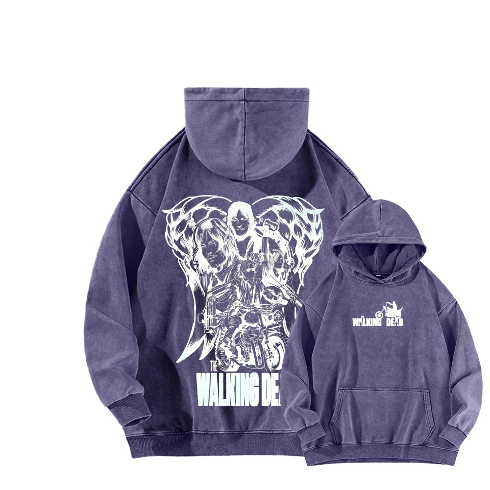 The Walking Dead Daryl Unisex washed sweatshirts 2510020843